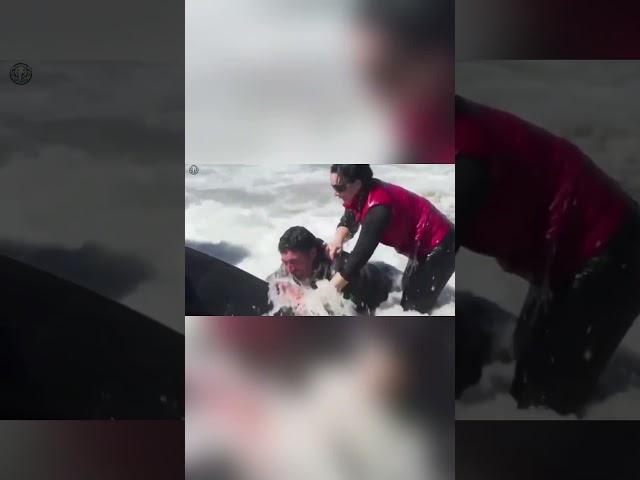 Humans Rescue Stranded Killer Whale — Its Emotional Goodbye Will Melt Your Heart