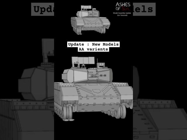 Dev Update : AA varients #gamedev #gaming #scifi #3dmodeling #games #update #tanks