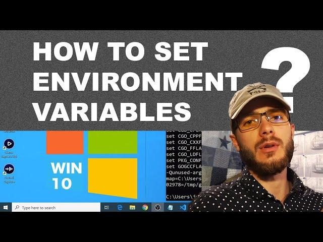 How to Set Environment Variables in Windows 10