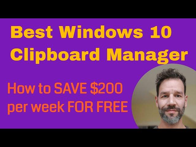 Windows Clipboard Manager · Ditto · Copy and Paste Tools FREE