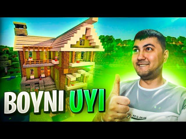 MINECRAFT / BOYNI UYI #2 / UZBEKCHA LETSPLAY