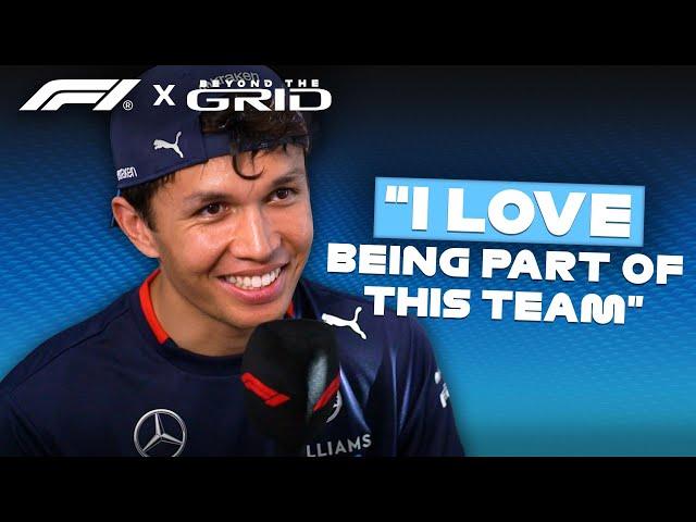 Alex Albon: Thriving With Williams | Beyond the Grid 2024