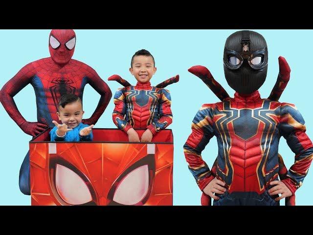 Spider-Man Role Play Fun With Calvin Kaison CKN