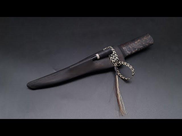 Якутский нож от БЫРДЫКА.  Yakut knife from byrdyk