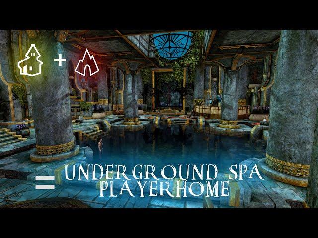 Underground Spa - a Ayleid Spa playerhome by Keen for Elder Scrolls V Skyrim