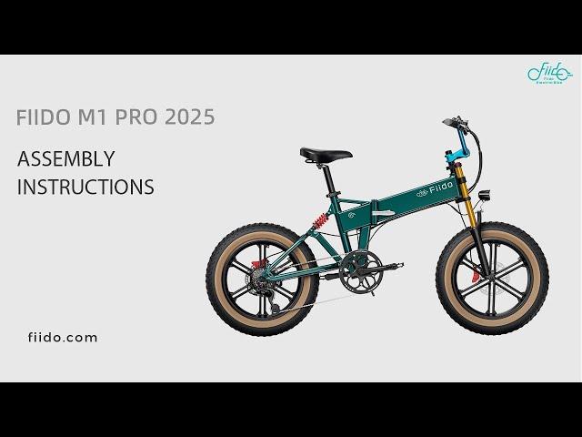 Fiido M1 Pro 2025 E-bike unboxing video