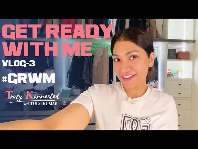 Tulsi Kumar: Festive | VLOG 3  | Get Ready With Me | Styling My Saree & Makeup Tips | GRWM