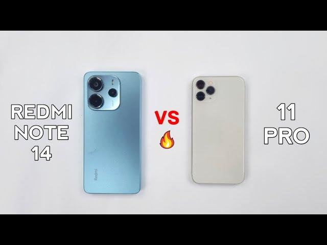 Redmi Note 14 vs iPhone 11 Pro Speed Test Comparison