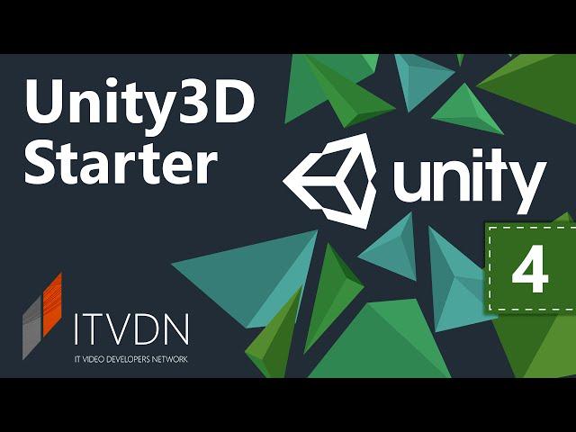 Unity3D Starter. Урок 4. Управление игроками и триггеры.