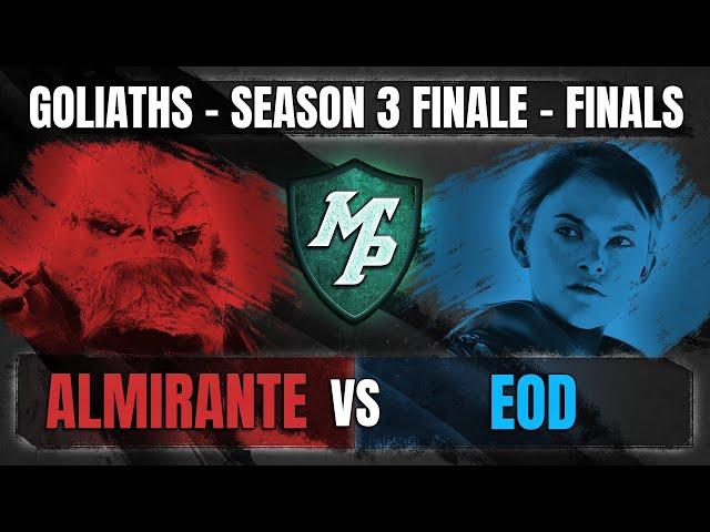 Halo Wars 2: EOD vs Almirante - Meta Plays Goliaths Tournament - Finals