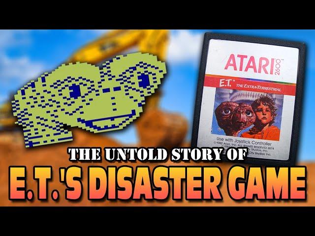 The Untold Story Of The Atari 2600's DISASTROUS E.T. Game