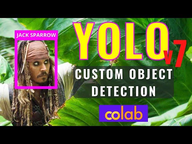 Official YOLO v7 Custom Object Detection on Colab