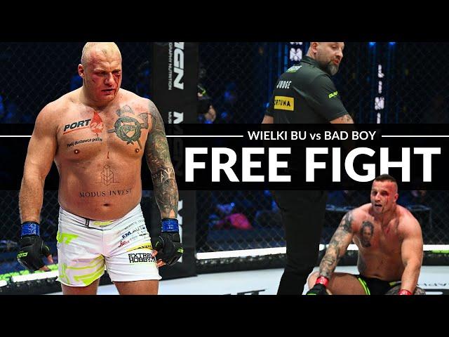 CLOUT MMA 4 FREE FIGHT: WIELKI BU vs DENIS ZAŁĘCKI