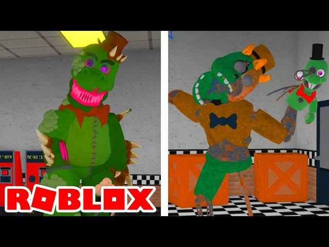 NEW Twisted And Scrap Animatronics in Roblox Hew's Arcade and Pizza