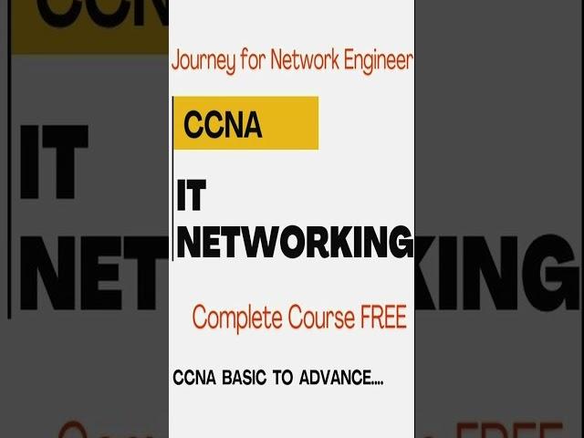 CCNA course free BASIC TO ADVANCE COURSE FREE #free #ccna #course #ccna