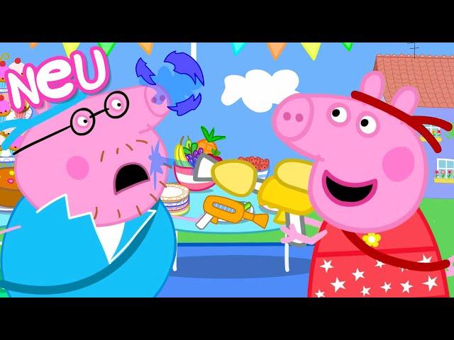 Peppa-Wutz-Geschichten | Das vornehme nasse Gartenfest  | Videos für Kinder |