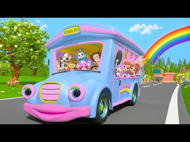 Wheels on the Bus | Best Sing Along Songs & Nursery Rhymes | Cartoons by Little Treehouse