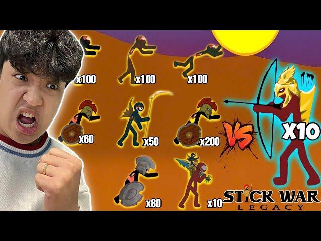 Đại Chiến Giữa GOLDEN ARCHERS Và Tất Cả ZOMBIE Trong STICK WAR LEGACY | Bên Nào Sẽ Chiến Thắng ??