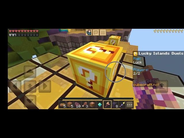 Я Играю Скай Варс С Лаки Блоками На Сервере CubeCraft Crafting and Building 3 Часть