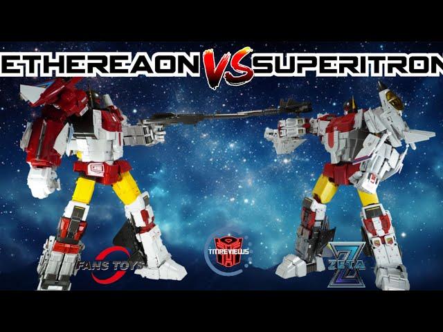 Comparison: FansToys FT-30 Ethereaon VS Zeta Toys ZB-06 Metallic Superitron (AKA Superion)