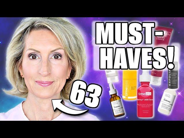 5 Skincare Products I Can’t Live Without at 63 Years Old!