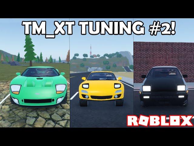 TM_XT tuning #2! Baron GT, Carflex-7 & AY86! | ROBLOX: Vehicle Simulator