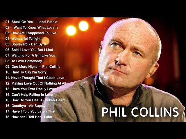 Phil Collins, Lionel Richie, Bee Gees, Elton John, Rod Stewart, Air Supply  Soft Rock 70s 80s 90s