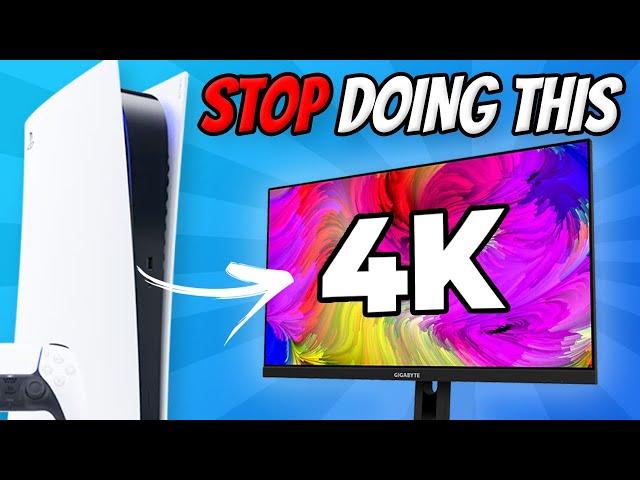 Dear Console Gamers: STOP Buying 4K Monitors!