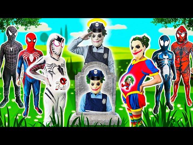 What If 5 SPIDER-MAN & JOKER in 1 HOUSE || Spider-man Rescue JOKER From Danger (Special Action)