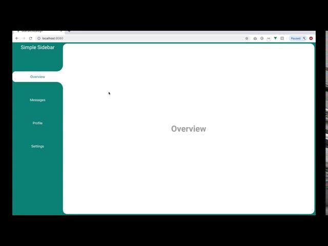 Create a cool sidebar with Vuejs and vue router (fast and easy)