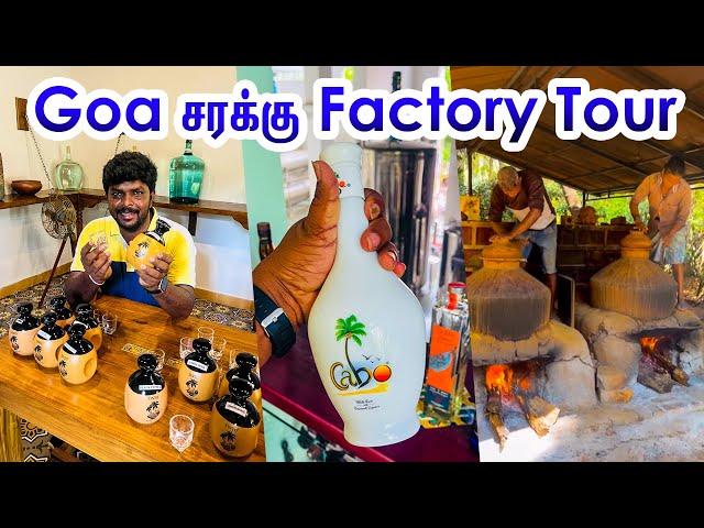 Goa சரக்கு Factory Tour  I குடி மக்களின் சொர்க்கம் இந்த சரக்கு factory I Village Database