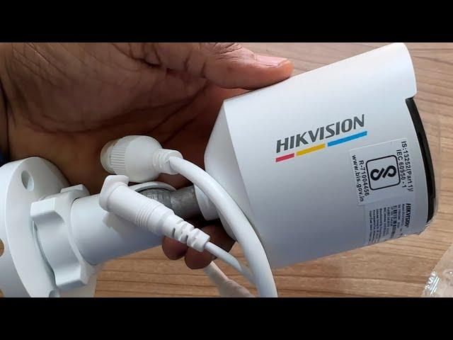 Hikvision ColorVU DS-2CD1027G2-L Bullet iP Camera | Unboxing