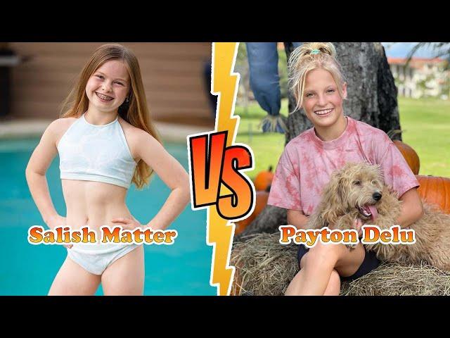 Salish Matter VS Payton Delu Myler (Ninja Kidz Tv) Transformation  New Stars From Baby To 2023