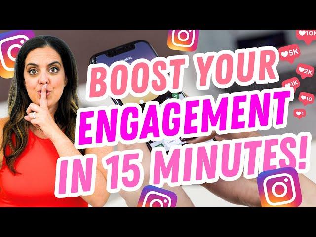 The PERFECT 15 Minute a Day Engagement Routine for Instagram! 