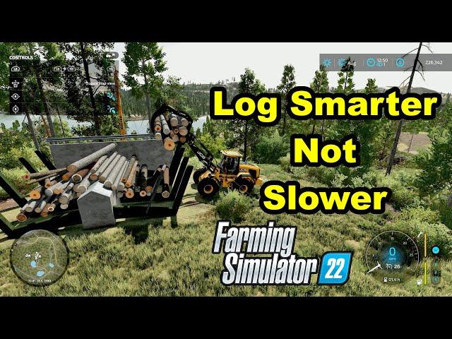 Logging Tips to Log Faster Using FS22 Logging Mods and Platinum DLC