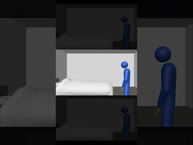 This is a pictogram of the toilet after waking up. #Shorts #Realpictogram #Toilet after waking up
