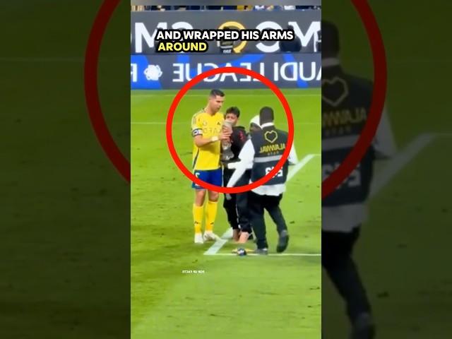 Wholesome Moment Between Boy and His Football Hero! #Shorts