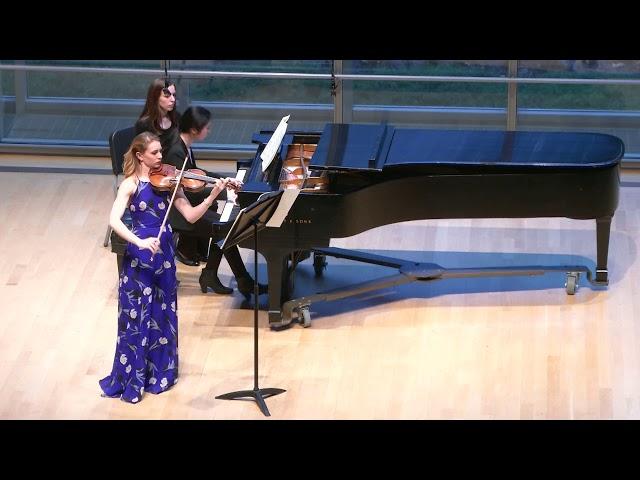 Emily Mather- Beethoven Violin Sonata No. 1 in D Major