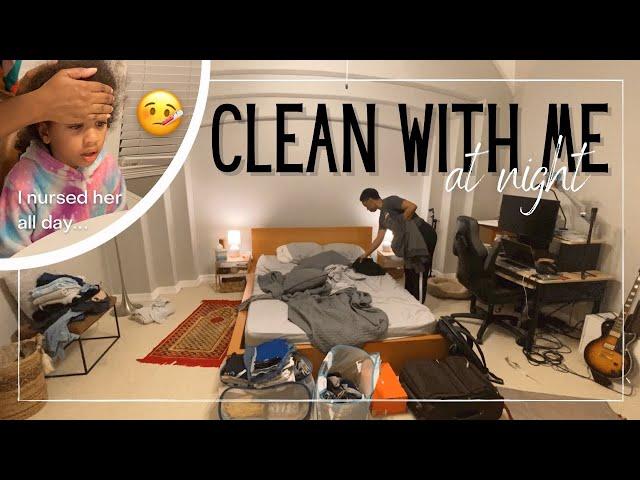 CLEAN WITH ME at NIGHT! | BLACK GIRL MAKES