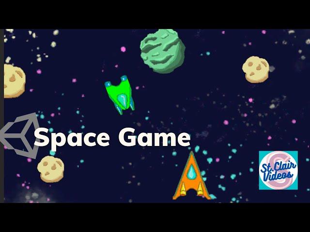 Unity PlayGround Space Game - How to Build the Game