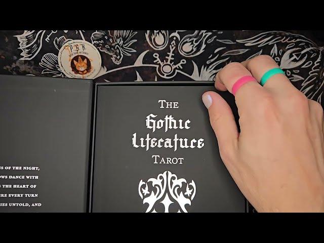 The Gothic Literature Tarot by Sirian Shadow ~Deck Flip Through~