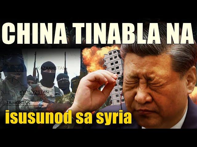 HALA! Mga Muslim na Rebelde sa Syria Isusunod Ang China