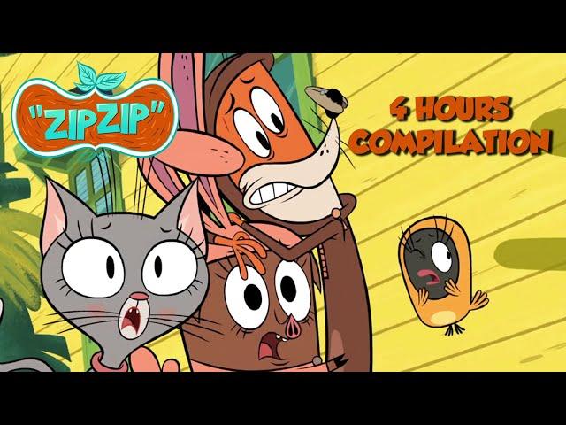 Sam stinks and he needs a solution | Zip Zip English | Full Episodes | 4H | S1 | Cartoon for kids