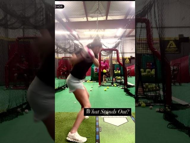 Young lady can swing the stick #riprip #hammertime #hdr #swingbuilding #softballplayers