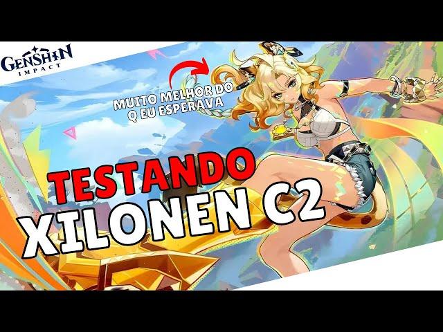 C2 XILONEN É MELHOR DO Q EU PENSAVA - TESTES DA XILONEN C2 - GENSHIN IMPACT