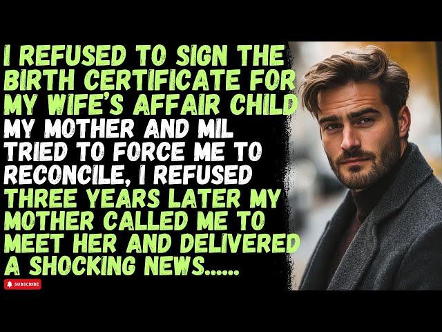 Cheating Wife gave birth to affair child, i refused to sign birth certificate, cheating wife story
