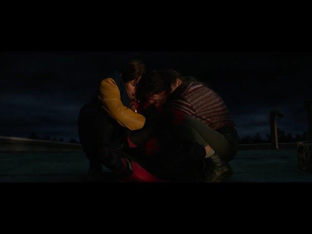 Peter Comforted by Ned and MJ - Spider-Man No Way Home (2021) IMAX Movie Clip HD