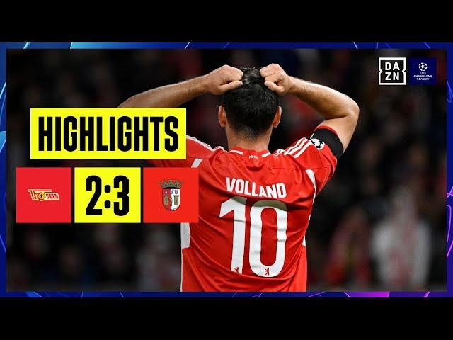 Union Berlin - Sporting Braga | UEFA Champions League | DAZN Highlights