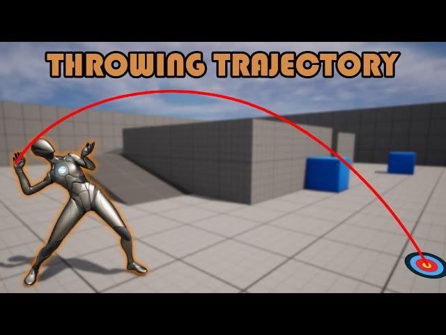 How To Create A Throwing Grenade Predicted Path Trajectory - Unreal Engine 4/5 Tutorial