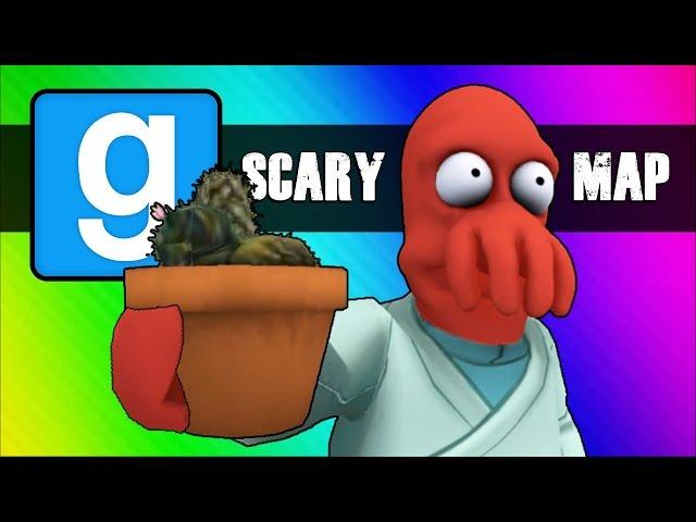 Gmod Scary Map (Not Really) Moments - Follow the Cocktus! (Garry's Mod Funny Moments)